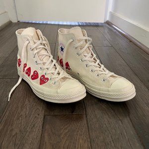 COMME DES GARÇONS PLAY x Converse Chuck Taylor High Top Sneaker